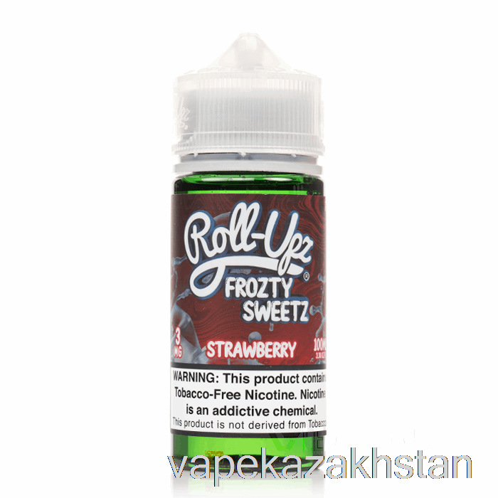 Vape Smoke Strawberry ICE - Juice Roll-Upz - 100mL 3mg